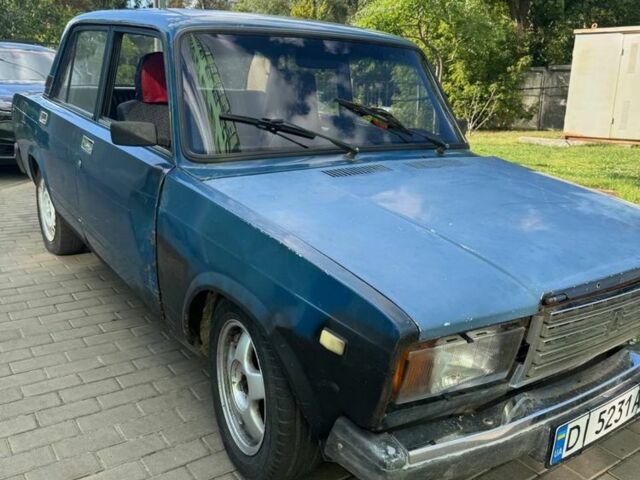 Синій ВАЗ 2107, об'ємом двигуна 1.5 л та пробігом 1 тис. км за 337 $, фото 1 на Automoto.ua