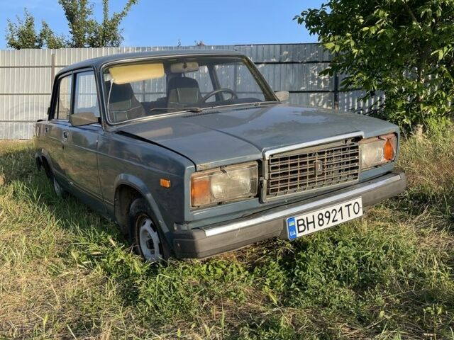 Синий ВАЗ 2107, объемом двигателя 1.5 л и пробегом 75 тыс. км за 350 $, фото 1 на Automoto.ua