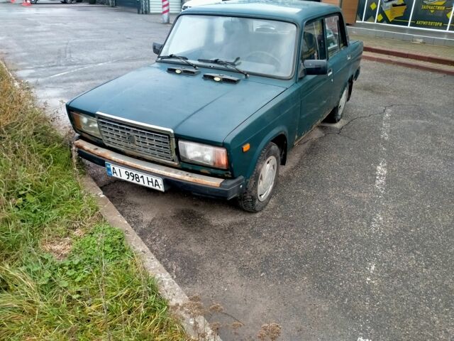 Синий ВАЗ 2107, объемом двигателя 1.6 л и пробегом 93 тыс. км за 400 $, фото 1 на Automoto.ua