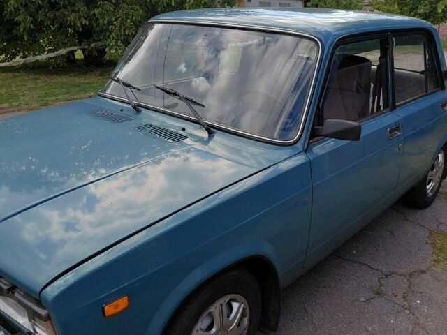 Синий ВАЗ 2107, объемом двигателя 0 л и пробегом 227 тыс. км за 2209 $, фото 1 на Automoto.ua