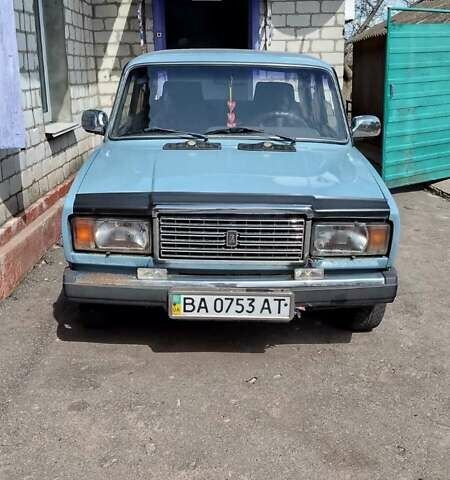 Синий ВАЗ 2107, объемом двигателя 1.57 л и пробегом 140 тыс. км за 1300 $, фото 1 на Automoto.ua