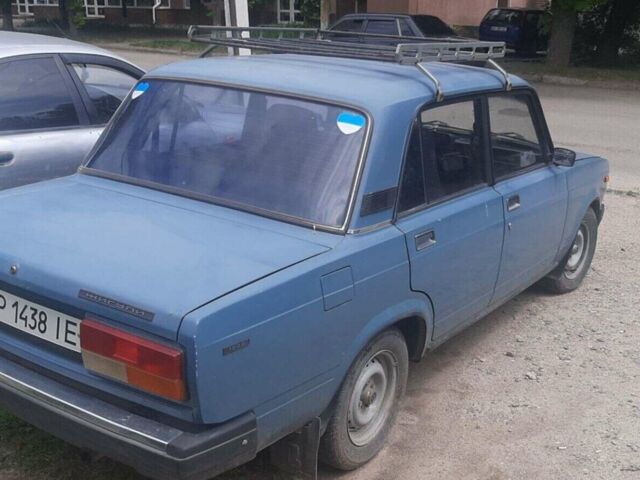 Синий ВАЗ 2107, объемом двигателя 1.4 л и пробегом 90 тыс. км за 1800 $, фото 1 на Automoto.ua