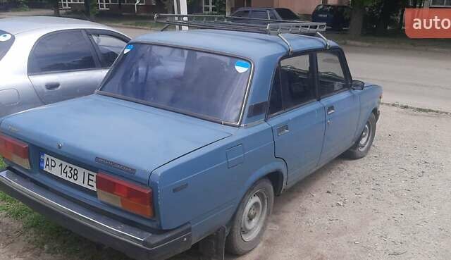 Синий ВАЗ 2107, объемом двигателя 1.4 л и пробегом 90 тыс. км за 1800 $, фото 1 на Automoto.ua