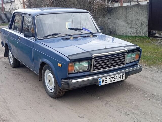 Синий ВАЗ 2107, объемом двигателя 1.5 л и пробегом 3 тыс. км за 790 $, фото 1 на Automoto.ua