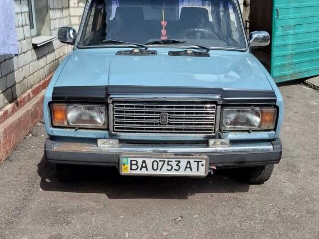 Синий ВАЗ 2107, объемом двигателя 1.57 л и пробегом 140 тыс. км за 1300 $, фото 1 на Automoto.ua
