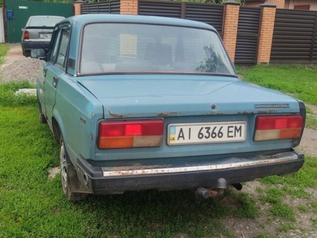 Синий ВАЗ 2107, объемом двигателя 1.5 л и пробегом 45 тыс. км за 453 $, фото 1 на Automoto.ua