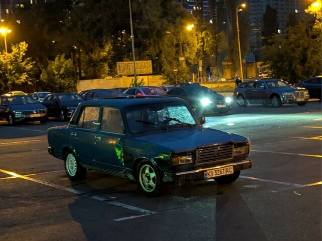 Синий ВАЗ 2107, объемом двигателя 1.5 л и пробегом 10 тыс. км за 449 $, фото 1 на Automoto.ua
