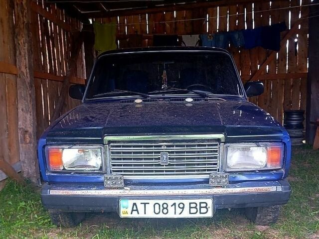 Синій ВАЗ 2107, об'ємом двигуна 1.6 л та пробігом 200 тис. км за 450 $, фото 1 на Automoto.ua
