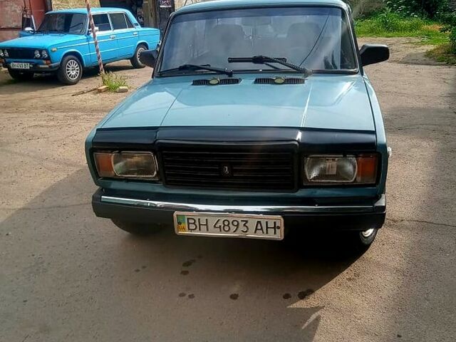 Синий ВАЗ 2107, объемом двигателя 1.6 л и пробегом 170 тыс. км за 1400 $, фото 1 на Automoto.ua