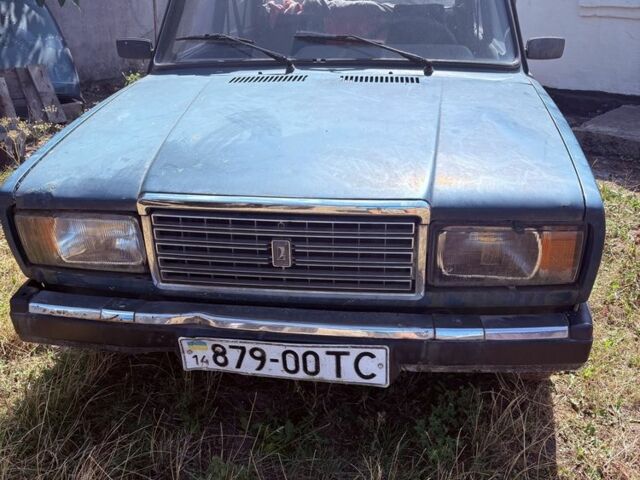 Синій ВАЗ 2107, об'ємом двигуна 1.5 л та пробігом 31 тис. км за 1299 $, фото 1 на Automoto.ua