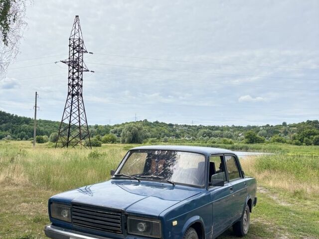 Синий ВАЗ 2107, объемом двигателя 1.6 л и пробегом 44 тыс. км за 500 $, фото 1 на Automoto.ua