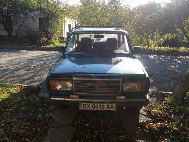 Синій ВАЗ 2107, об'ємом двигуна 0 л та пробігом 180 тис. км за 781 $, фото 1 на Automoto.ua