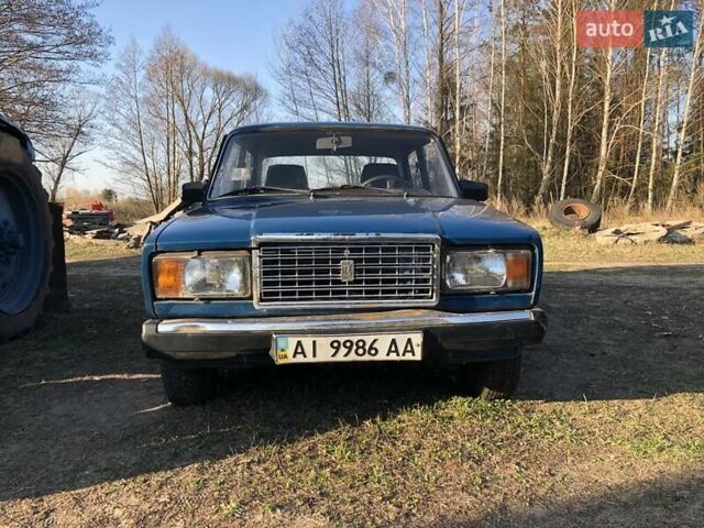 Синий ВАЗ 2107, объемом двигателя 1.5 л и пробегом 110 тыс. км за 1300 $, фото 1 на Automoto.ua