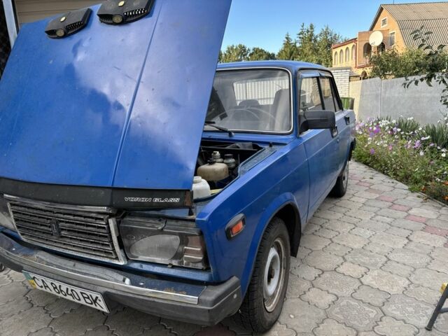 Синій ВАЗ 2107, об'ємом двигуна 1.5 л та пробігом 200 тис. км за 1000 $, фото 1 на Automoto.ua