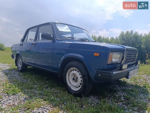 Синій ВАЗ 2107, об'ємом двигуна 1.45 л та пробігом 70 тис. км за 1500 $, фото 1 на Automoto.ua