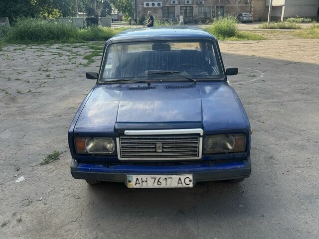 Синий ВАЗ 2107, объемом двигателя 0 л и пробегом 200 тыс. км за 473 $, фото 1 на Automoto.ua