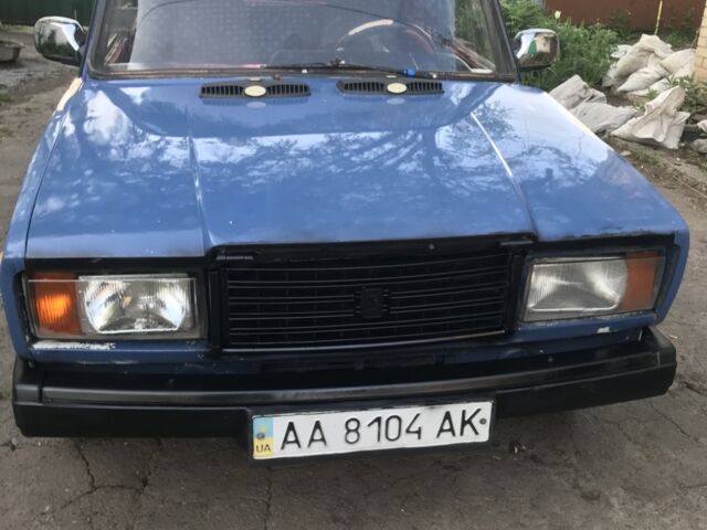 Синій ВАЗ 2107, об'ємом двигуна 1.5 л та пробігом 200 тис. км за 581 $, фото 1 на Automoto.ua