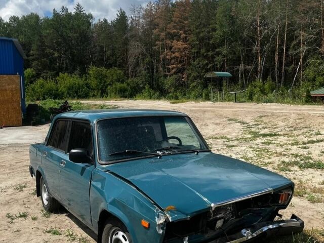 Синий ВАЗ 2107, объемом двигателя 1.5 л и пробегом 54 тыс. км за 387 $, фото 1 на Automoto.ua
