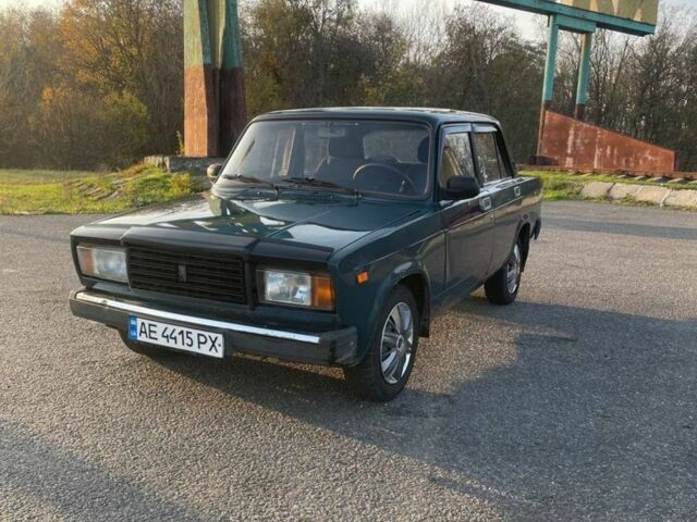 Синий ВАЗ 2107, объемом двигателя 1.5 л и пробегом 98 тыс. км за 1300 $, фото 1 на Automoto.ua