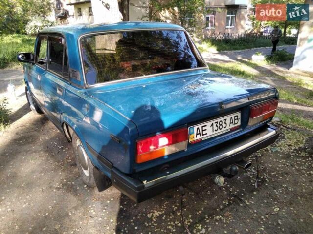Синий ВАЗ 2107, объемом двигателя 1.5 л и пробегом 48 тыс. км за 2400 $, фото 1 на Automoto.ua