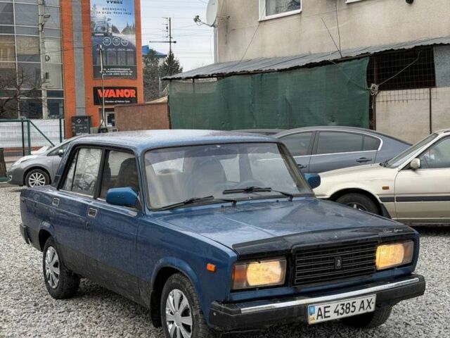 Синій ВАЗ 2107, об'ємом двигуна 1.5 л та пробігом 56 тис. км за 507 $, фото 1 на Automoto.ua