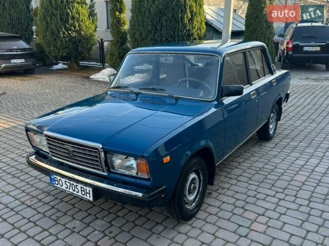 Синий ВАЗ 2107, объемом двигателя 1.5 л и пробегом 59 тыс. км за 1700 $, фото 1 на Automoto.ua