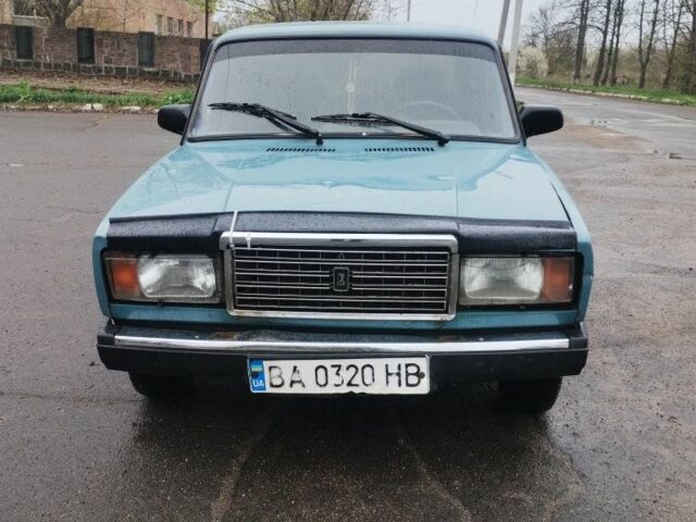 Синий ВАЗ 2107, объемом двигателя 1.5 л и пробегом 170 тыс. км за 750 $, фото 1 на Automoto.ua