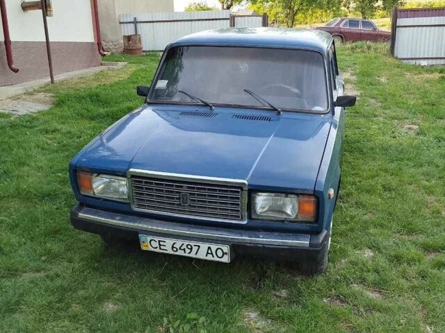 Синий ВАЗ 2107, объемом двигателя 1.5 л и пробегом 170 тыс. км за 1600 $, фото 1 на Automoto.ua