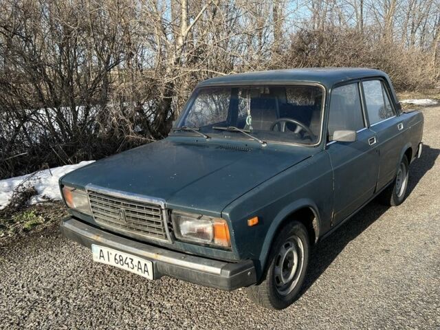 Синій ВАЗ 2107, об'ємом двигуна 1.5 л та пробігом 100 тис. км за 565 $, фото 1 на Automoto.ua