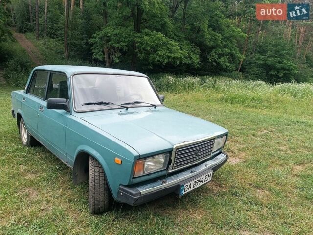 Синий ВАЗ 2107, объемом двигателя 1.45 л и пробегом 86 тыс. км за 1600 $, фото 1 на Automoto.ua