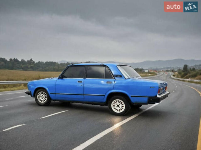 Синий ВАЗ 2107, объемом двигателя 1.5 л и пробегом 250 тыс. км за 520 $, фото 1 на Automoto.ua