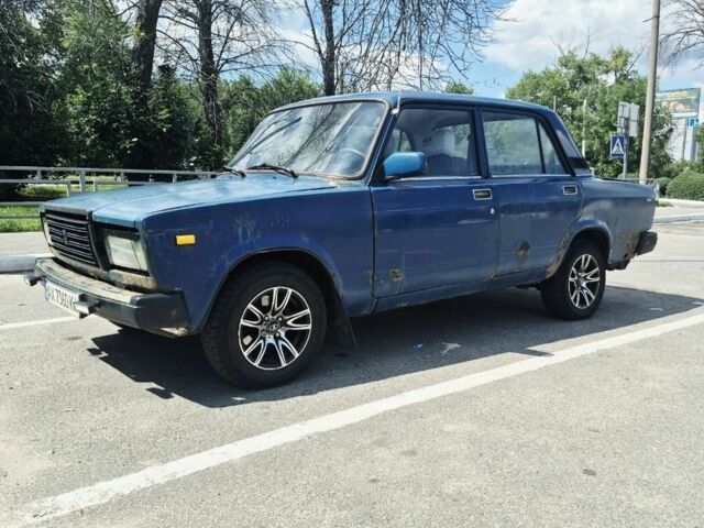 Синій ВАЗ 2107, об'ємом двигуна 1.5 л та пробігом 500 тис. км за 805 $, фото 1 на Automoto.ua
