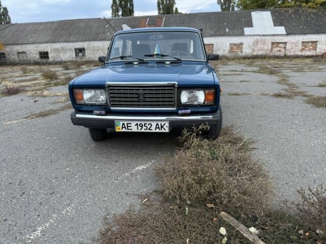 Синий ВАЗ 2107, объемом двигателя 0 л и пробегом 200 тыс. км за 1000 $, фото 1 на Automoto.ua