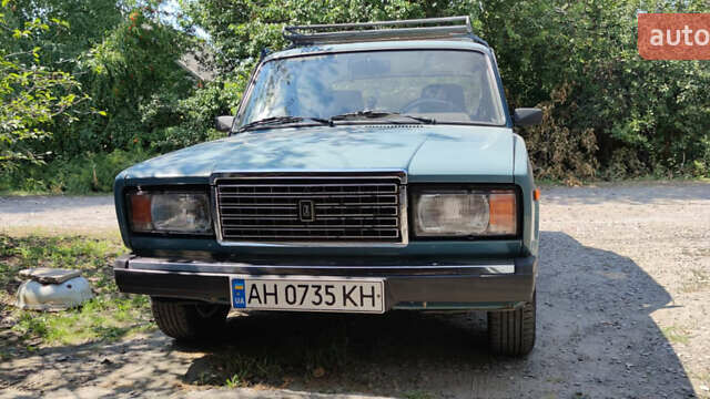 Синий ВАЗ 2107, объемом двигателя 1.57 л и пробегом 50 тыс. км за 1441 $, фото 1 на Automoto.ua