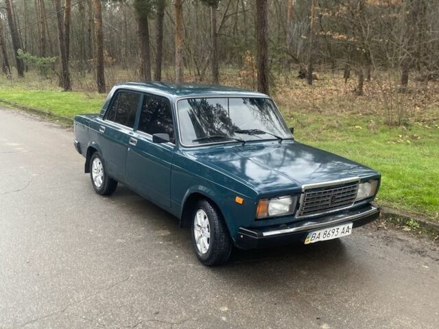 Синій ВАЗ 2107, об'ємом двигуна 1.5 л та пробігом 120 тис. км за 1100 $, фото 1 на Automoto.ua