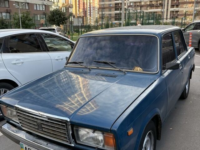 Синій ВАЗ 2107, об'ємом двигуна 1.5 л та пробігом 132 тис. км за 858 $, фото 1 на Automoto.ua
