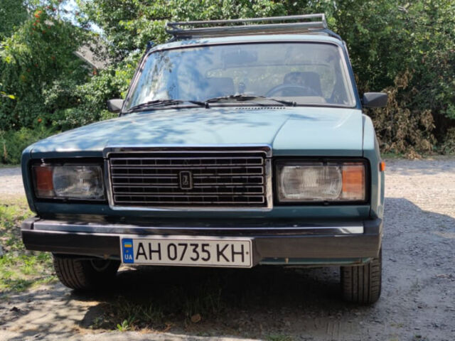 Синий ВАЗ 2107, объемом двигателя 1.57 л и пробегом 50 тыс. км за 1335 $, фото 1 на Automoto.ua