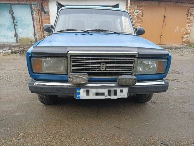 Синий ВАЗ 2107, объемом двигателя 1.5 л и пробегом 100 тыс. км за 544 $, фото 1 на Automoto.ua