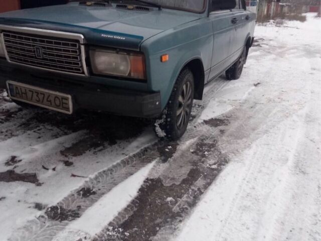 Синий ВАЗ 2107, объемом двигателя 1.5 л и пробегом 110 тыс. км за 1628 $, фото 1 на Automoto.ua