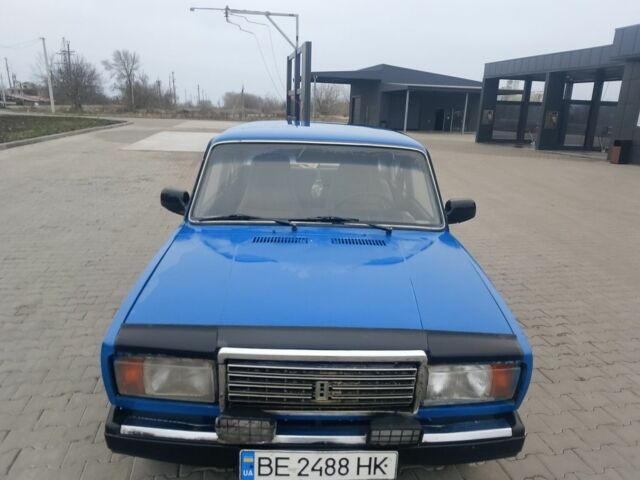 Синій ВАЗ 2107, об'ємом двигуна 1.5 л та пробігом 138 тис. км за 750 $, фото 1 на Automoto.ua