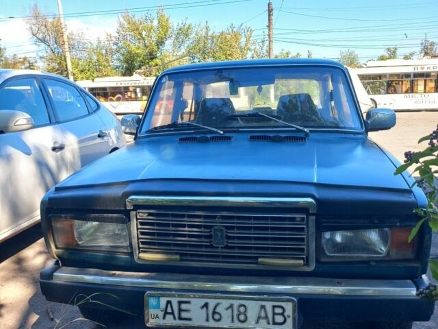 Синий ВАЗ 2107, объемом двигателя 0 л и пробегом 300 тыс. км за 594 $, фото 1 на Automoto.ua