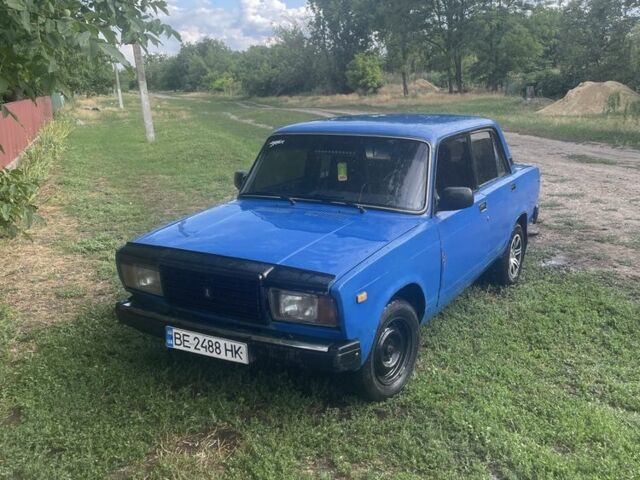 Синій ВАЗ 2107, об'ємом двигуна 1.3 л та пробігом 700 тис. км за 626 $, фото 1 на Automoto.ua