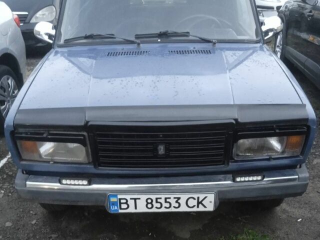 Синий ВАЗ 2107, объемом двигателя 0 л и пробегом 300 тыс. км за 850 $, фото 1 на Automoto.ua