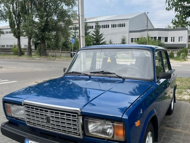 Синій ВАЗ 2107, об'ємом двигуна 1.5 л та пробігом 93 тис. км за 1400 $, фото 1 на Automoto.ua