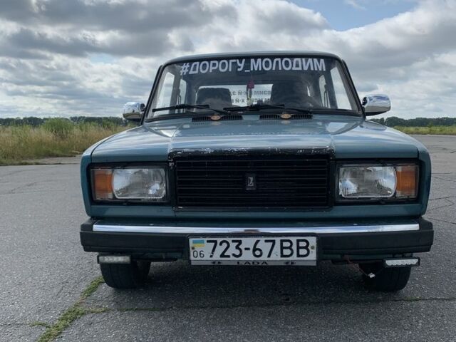 Синий ВАЗ 2107, объемом двигателя 1.6 л и пробегом 49 тыс. км за 948 $, фото 1 на Automoto.ua