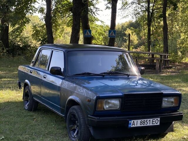 Синій ВАЗ 2107, об'ємом двигуна 1.6 л та пробігом 84 тис. км за 900 $, фото 1 на Automoto.ua
