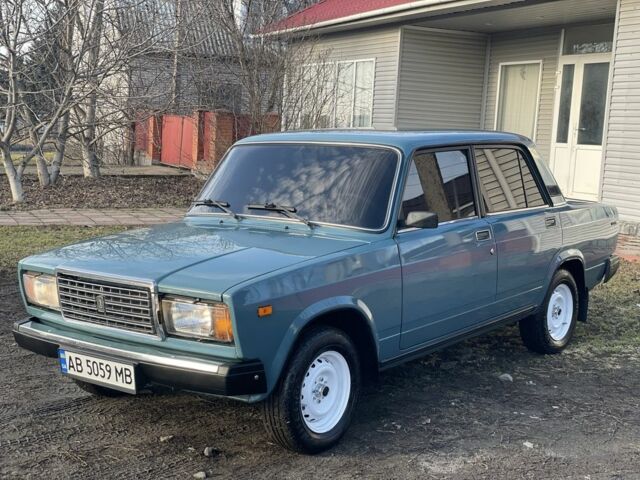 Синий ВАЗ 2107, объемом двигателя 1.5 л и пробегом 73 тыс. км за 2500 $, фото 1 на Automoto.ua