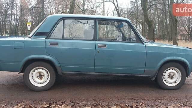 Синий ВАЗ 2107, объемом двигателя 1.5 л и пробегом 51 тыс. км за 1100 $, фото 1 на Automoto.ua