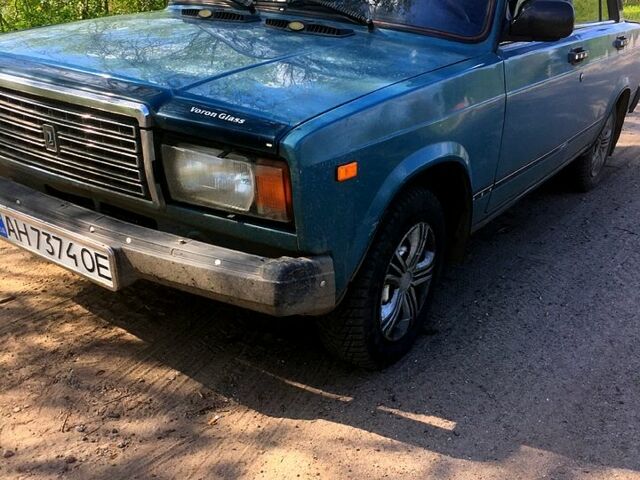 Синій ВАЗ 2107, об'ємом двигуна 1.5 л та пробігом 215 тис. км за 1950 $, фото 1 на Automoto.ua