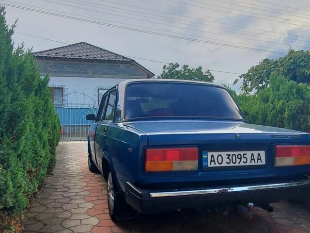 Синий ВАЗ 2107, объемом двигателя 1.5 л и пробегом 47 тыс. км за 1850 $, фото 1 на Automoto.ua